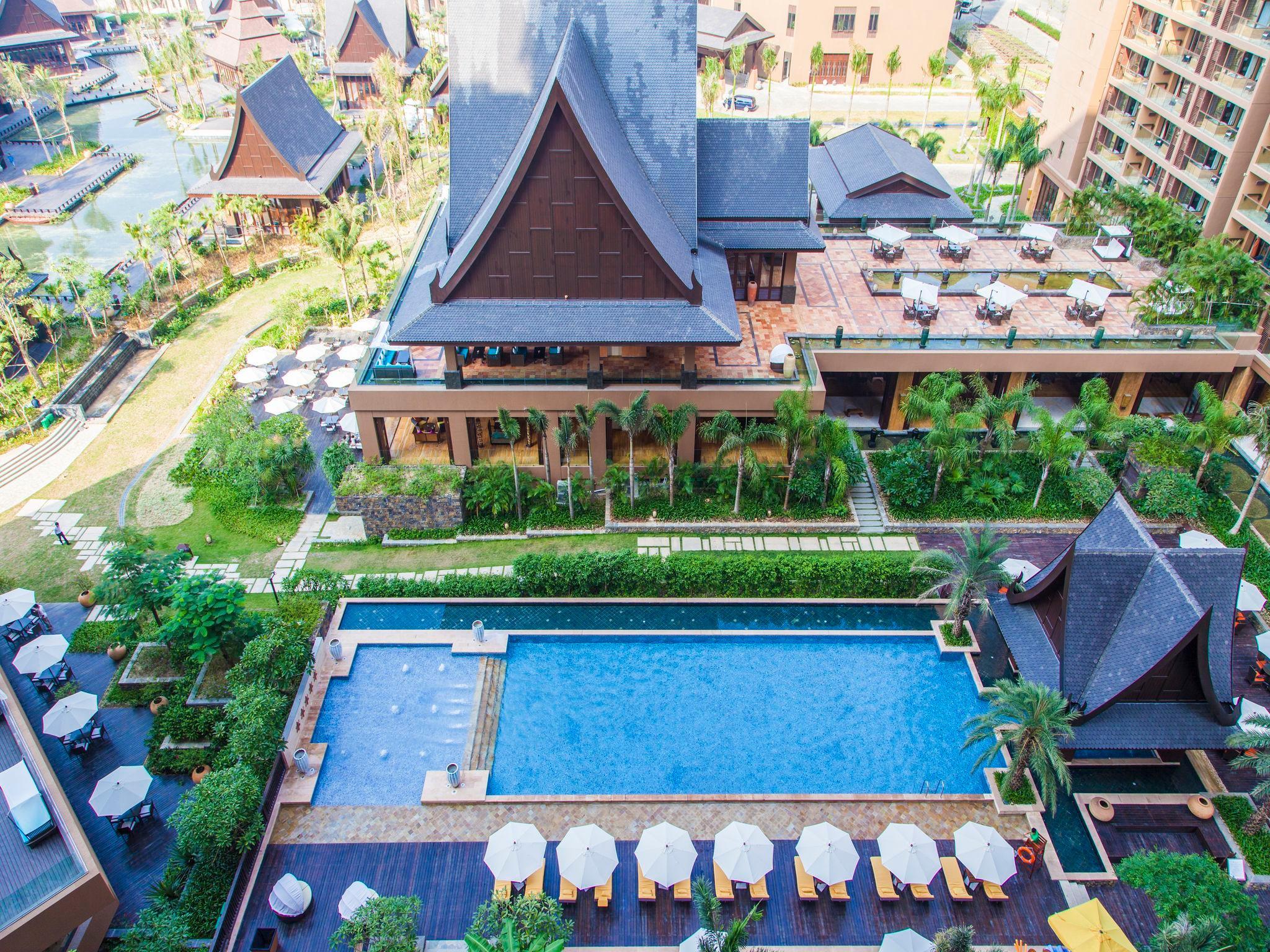 Mangrove Tree Resort World - Kapok Sanya Bagian luar foto
