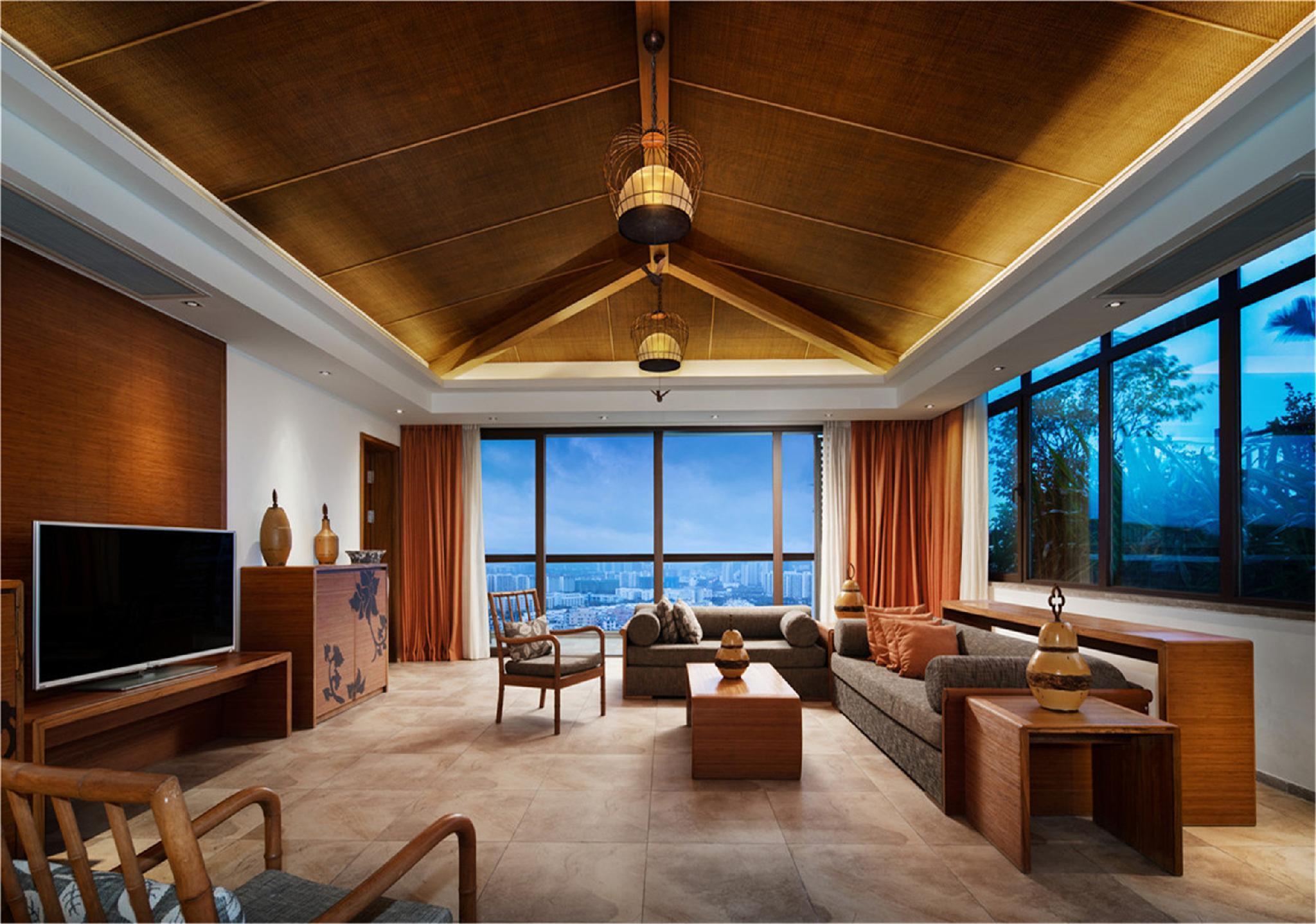Mangrove Tree Resort World - Kapok Sanya Bagian luar foto