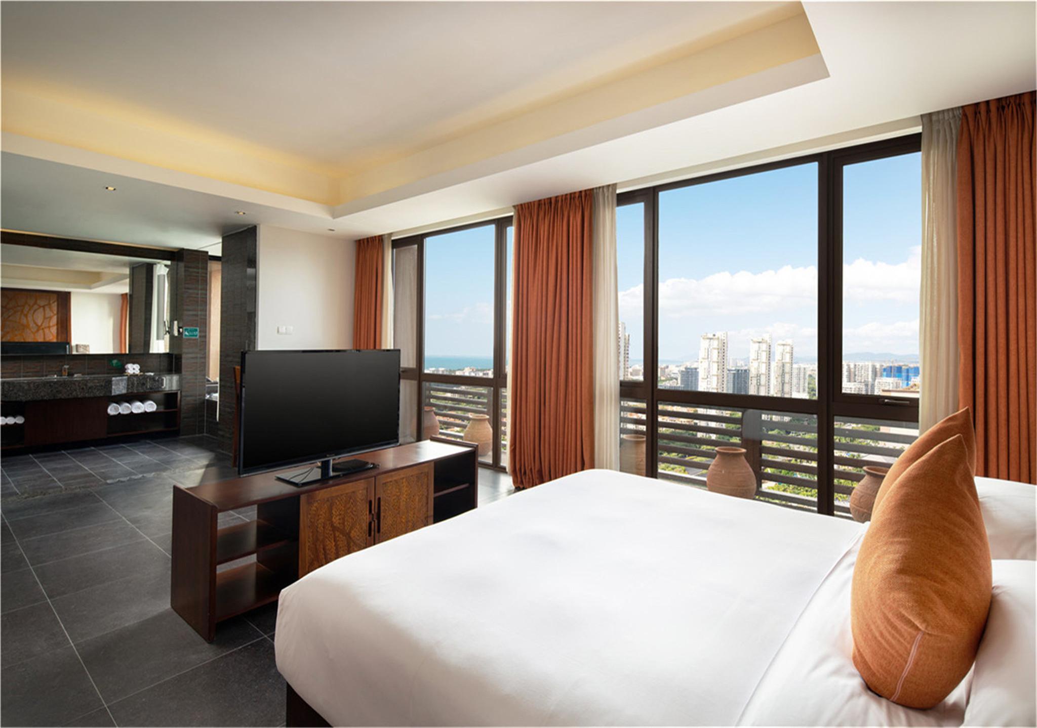 Mangrove Tree Resort World - Kapok Sanya Bagian luar foto