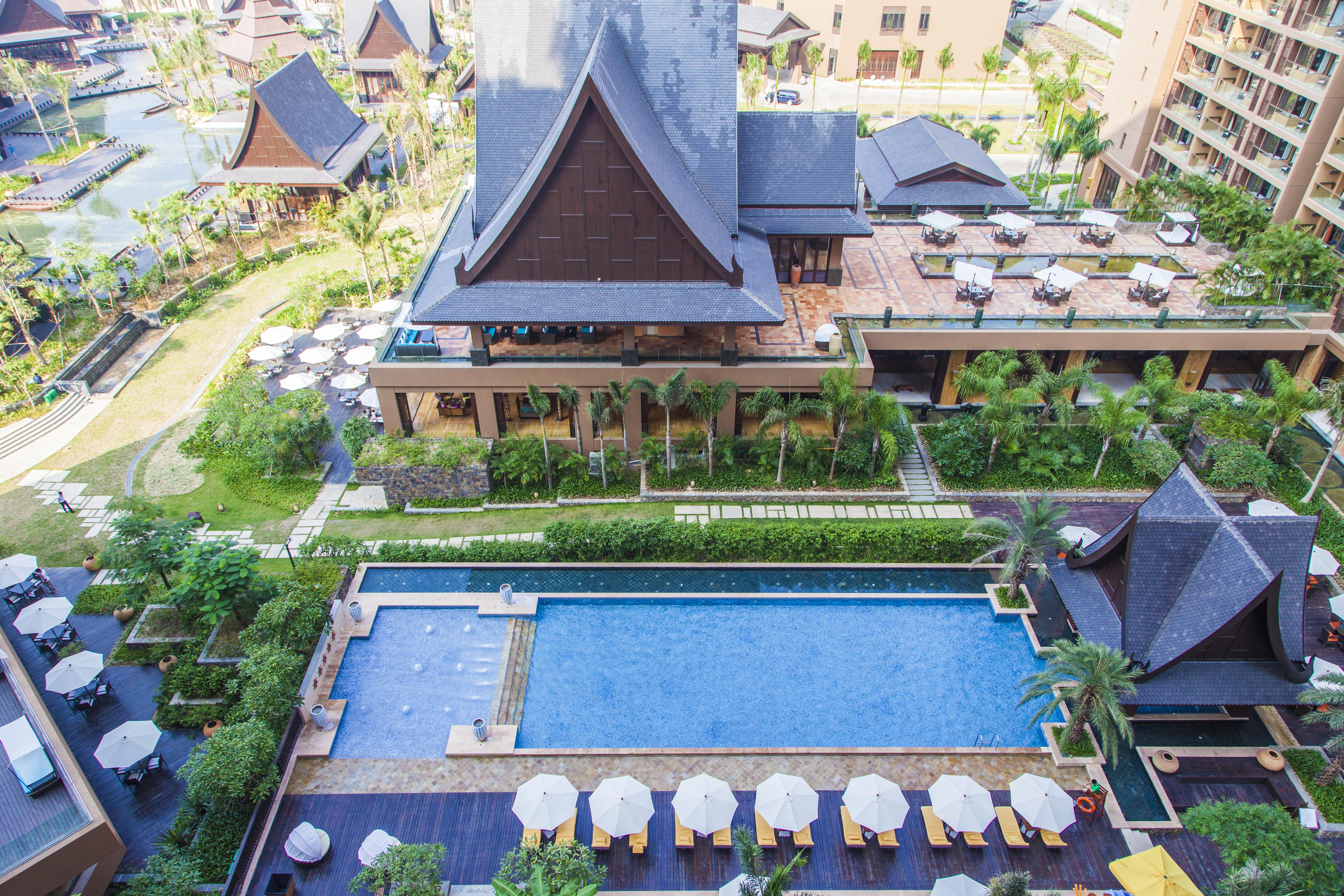 Mangrove Tree Resort World - Kapok Sanya Bagian luar foto